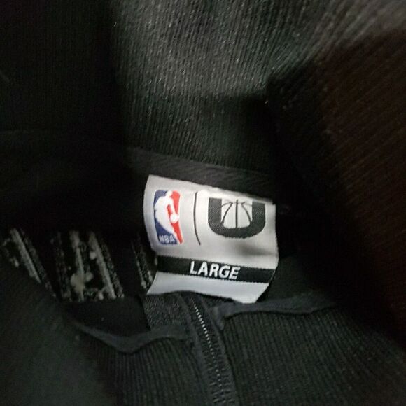 Portland Trail Blazers Mens Red Large NBA Full Zip Warm Up Sports 4800 - Picture 5 of 9